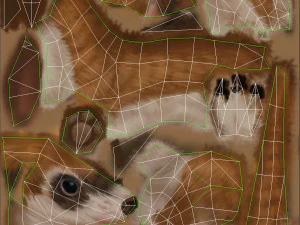 Animated weasel 3D Model
