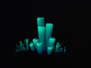 Seaweed coral underwater plant aquatic 3D 模型