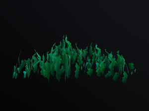 Seaweed coral underwater plant aquatic 3D 模型