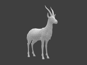 Antelope goat caprine sheep lamb deer animation 3D Модель