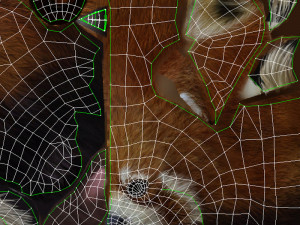 Red panda racoon palm civet 3D-Modell