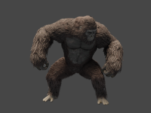 Gorilla ape orangutan Model 3D