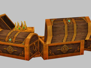 Treasure box 3D Model