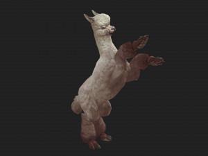 Alpaca 3D 모델
