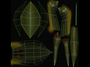 Animated Mantis 3Dモデル