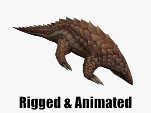 Pangolin 3D Model