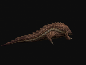 Pangolin Modèle 3D