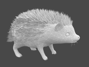 Hedgehog Modelo 3D