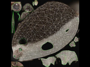 Hedgehog 3D Model