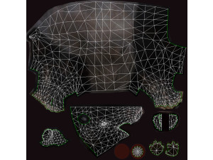 Animated Tapir 3D 모델