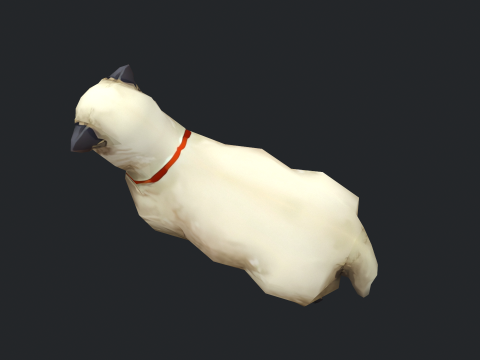 Animated sheep 3D Model