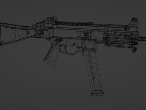 Ump45 3D मॉडल