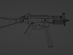 Ump45 3D मॉडल