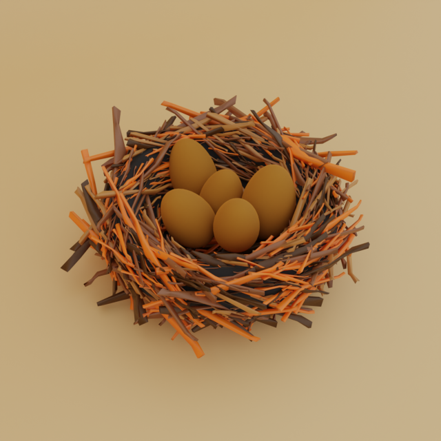 Nest 3D मॉडल .c4d .max .obj .3ds .fbx .stl .blend 