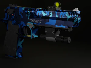 데저트 이글 매그넘 연구 3D 모델