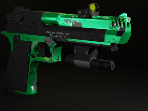 Desert eagle magnum research 3D 模型