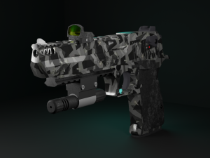 Desert eagle magnum research 3D 模型