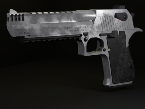 Desert eagle magnum research 3D 模型