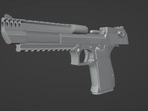 Desert eagle magnum research 3D 模型