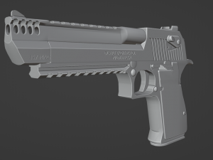 Desert eagle magnum research 3D 模型