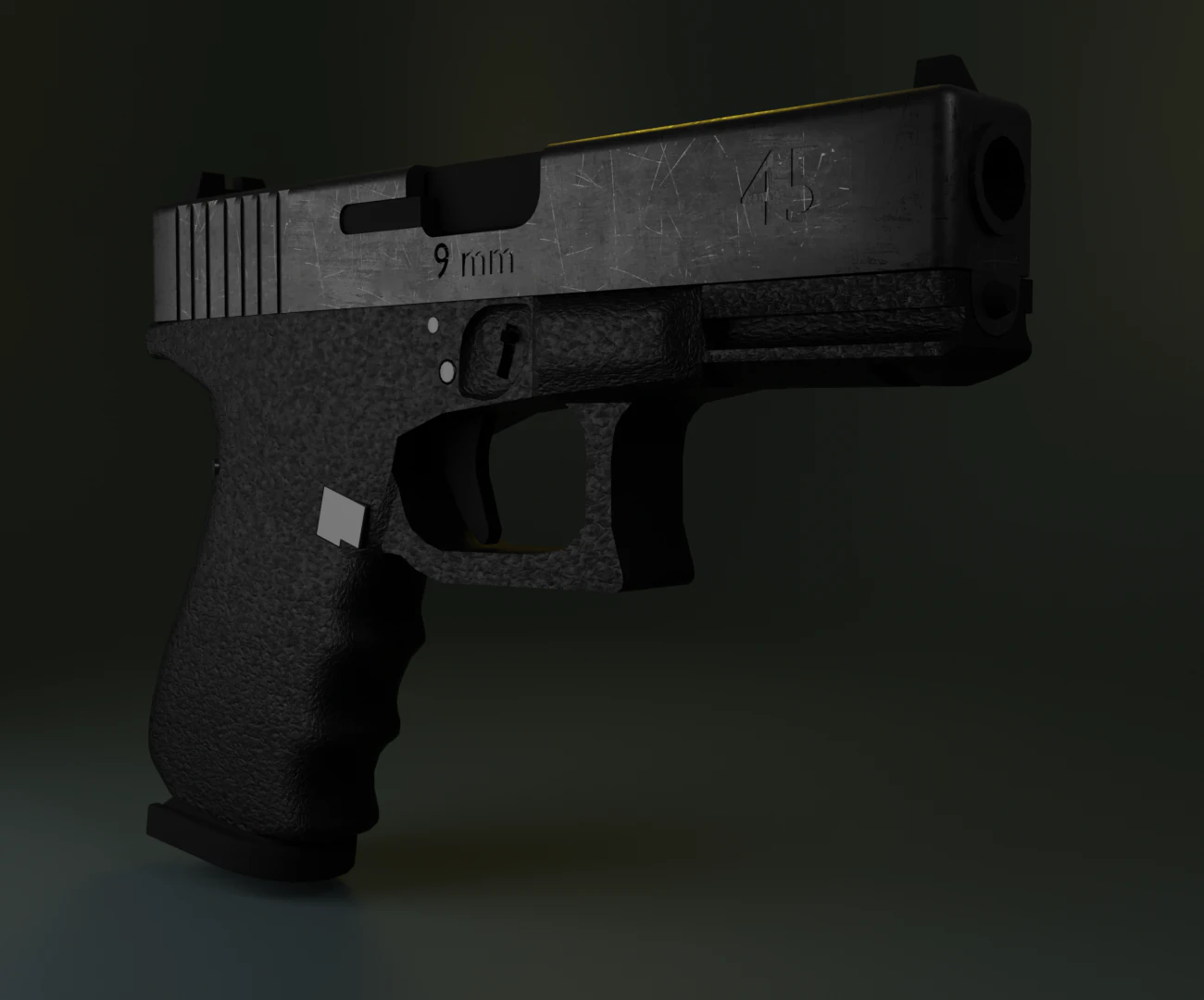 Glock 19 Modelo 3D .c4d .max .obj .3ds .fbx .stl .blend 