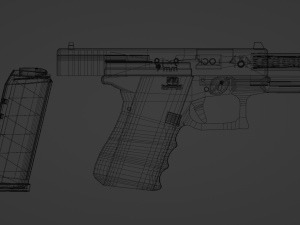 Glock 19 Modello 3D
