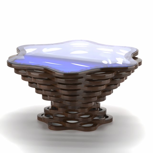 Coffee table 3D मॉडल .c4d .max .obj .3ds .fbx .stl .blend 