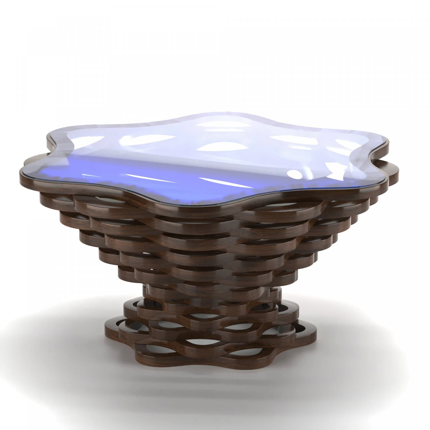 Coffee table 3D Model .c4d .max .obj .3ds .fbx .stl .blend 