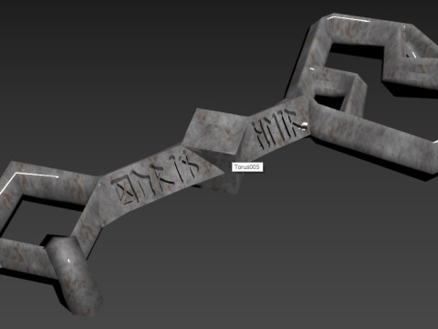The key of Thorin 3D Baskı Modeli