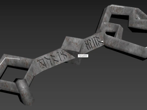 The key of Thorin 3D Print Model