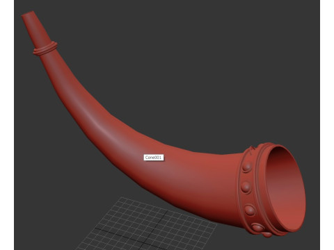 The Lion Horn of Stormwind 3D प्रिंट मॉडल