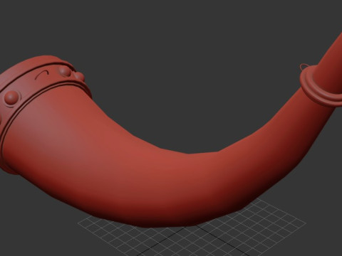 The Lion Horn of Stormwind Modèles 3D en vedette