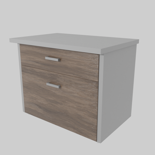 Bedside Table 3D 模型 .c4d .max .obj .3ds .fbx .stl .blend 