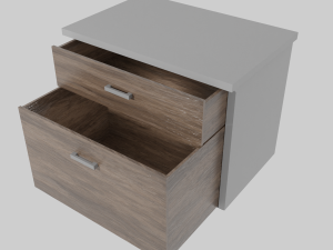 Bedside Table 3D 模型