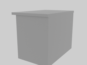 Bedside Table 3D 模型
