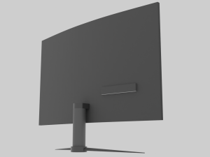 Monitor Modelo 3D