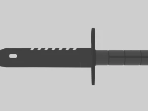 Knife m9 bayonet 3D Model