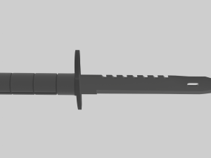 Knife m9 bayonet Modelo 3D