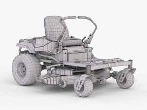 Lawn mower Craftsman Z560 3D Модель