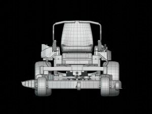 Lawn mower Craftsman Z560 3D Модель