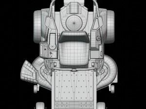 Lawn mower Craftsman Z560 3D Модель