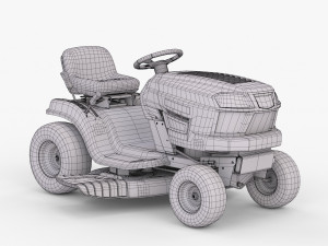 Lawn mower Craftsman T110 3D Model
