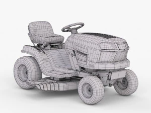 Lawn mower Craftsman T110 3D Model