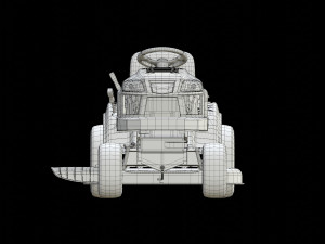 Lawn mower Craftsman T110 3D Model