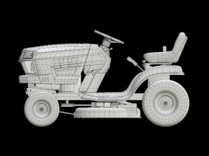 Lawn mower Craftsman T110 3D Model