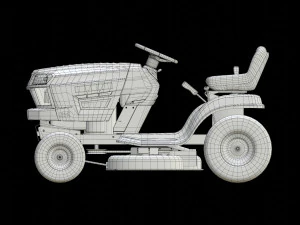 Lawn mower Craftsman T110 3D Model