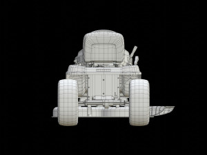 Lawn mower Craftsman T110 3D Model