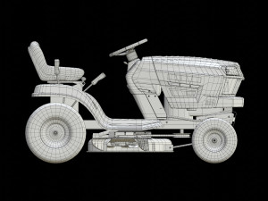 Lawn mower Craftsman T110 3D Model