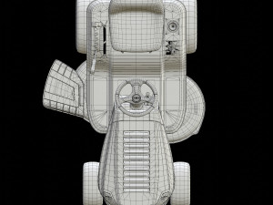 Lawn mower Craftsman T110 3D Model