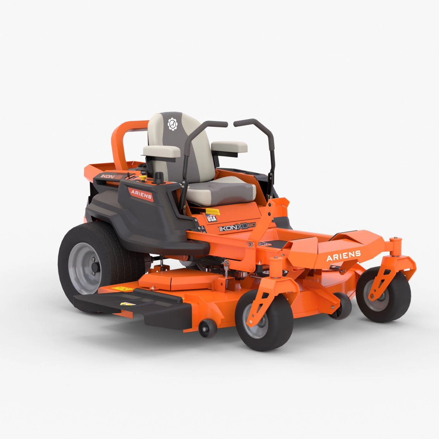 Lawn mower Ariens IKON XD 60 3D Model .c4d .max .obj .3ds .fbx .stl .blend 